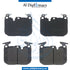 Front BRAKE PAD for BMW 2 SERIES 2014-2015 models, Part Number 34112284765